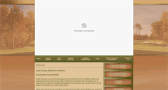 Desktop Screenshot of georgegolfdesign.com
